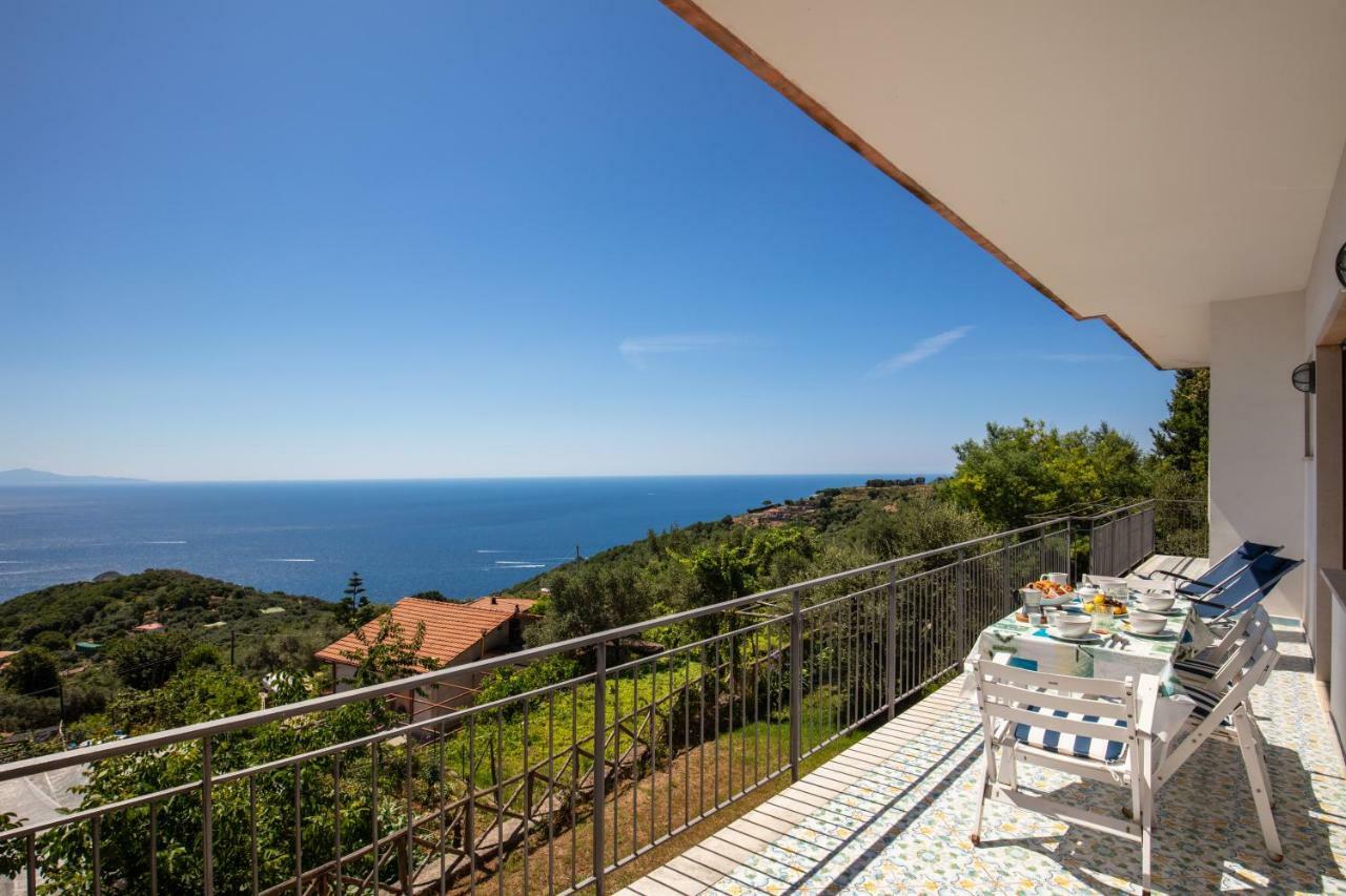 Geca'S House - Panoramic Sea View Studio Massa Lubrense Eksteriør billede