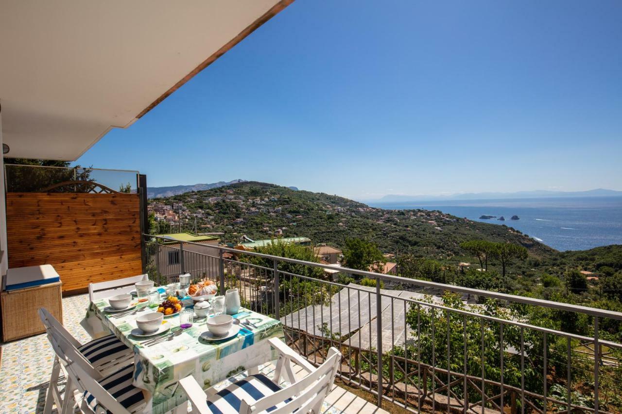 Geca'S House - Panoramic Sea View Studio Massa Lubrense Eksteriør billede